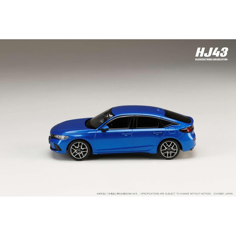 HobbyJAPAN HJ43 1/43 Honda Civic (FL1) LX Premium Crystal Bouloo