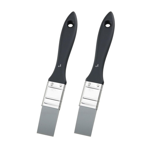 TAODAN 2PCS Flat Flexible Acrylic Colour Brush 1 Inch Wide