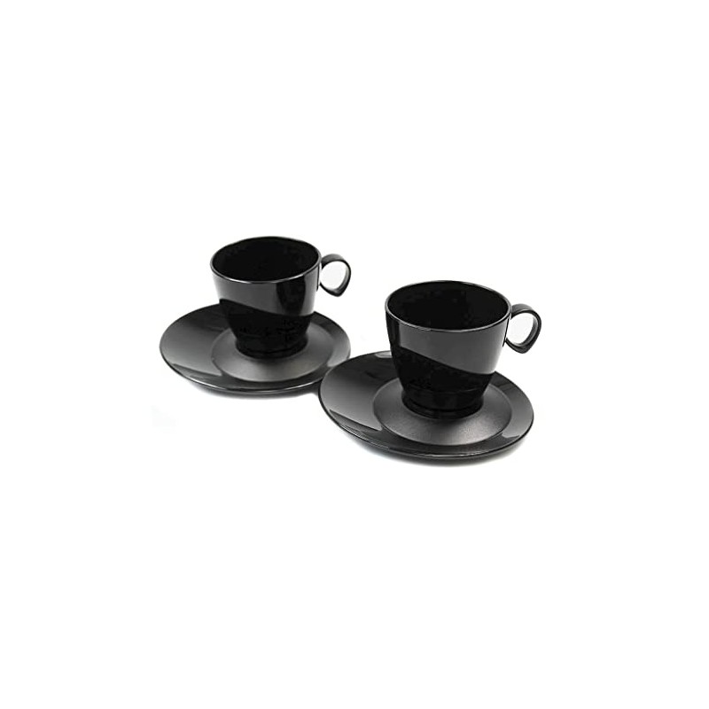Tupperware Exclusive 37890 Drinking Cup with Saucer (2) Thermo Tup