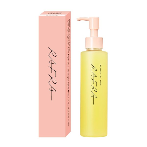Rafra Cleansing Oil, Eyelash Cleansing, Pores, No Double Face Cleansing, No Emulsification, Oil Serum Cleansing, 5.1 fl oz (150 ml), Makeup Remover, Cleansing