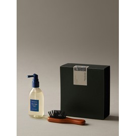 Aromatica Hair Tonic & Wooden Brush Duo – Korean Scalp Massage Brush + Rosemary or Tea Tree Tonic Gift Set
