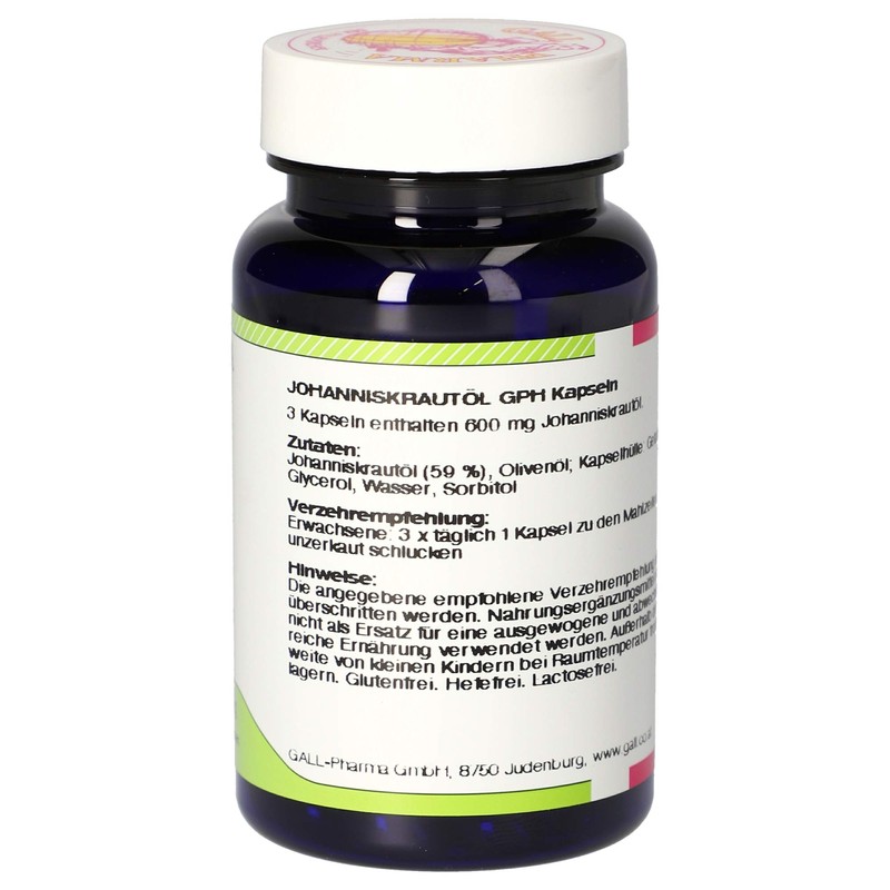 Gall Pharma St. John's Wort Oil GPH Capsules, 60 Capsules