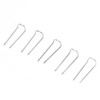 200Pcs Fork Pins U Shaped Stainless Steel Sturdy Durable Wide
