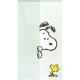 Noren 95188 Snoopy Look In Peanuts Print Half Noren Width 33.5 inches (85 cm) Length 59.1 inches (150 cm)