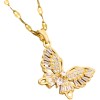 Collar Taikula Mariposa Oro 18K Acero Inoxidable Mujer 40+5cm