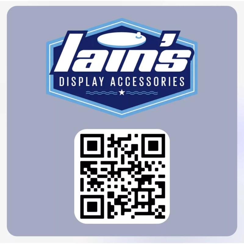 GI Joe - Serpentor Air Chariot Stand - CLEAR -