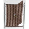 Fence Slats USA 4 ft High Brown Wave Slat™ Single