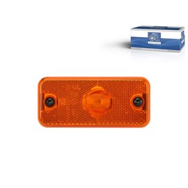DT Spare Parts Side Marker Light Orange 5.81152 Lb: 84 mm L 110 mm H 50 mm D 18 mm Marker Light for Truck, Bus, Transporter