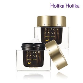 Holika Holika Prime Youth Black Snail Repair Cream / 홀리카홀리카 프라임유스 블랙 스네일 리페어 크림