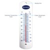 Large 240mm Wall Thermometer Garden Greenhouse Home Office Room Use