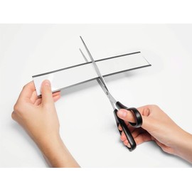 Durable 171058 Magnetic C-ProFiles incl. Labels, 200 x 20 mm (W x H), 5-Piece, Anthracite