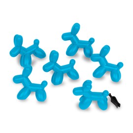 Little Pup 96613-6PK Blue Raspberry Slushy Scent Car Air Freshener Clip Provides Long-Lasting Freshness in a Compact Design, Fights Odors for up to 45 Days, Cute Car Odor Eliminator, Pack of 6
