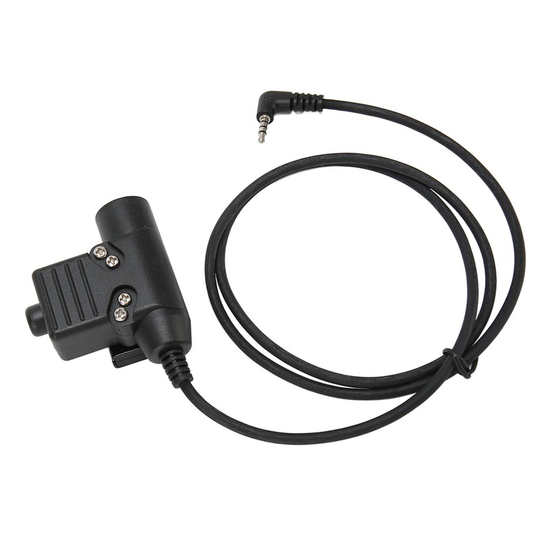 U94 PTT Headset Adapter 90cm Back Clip Headset Connector Cable