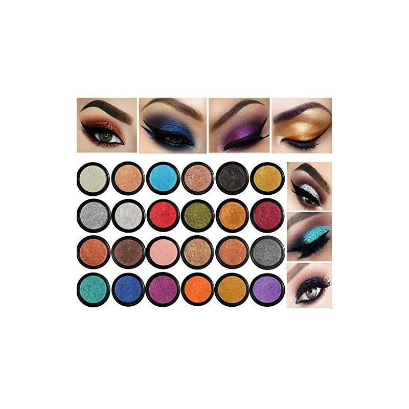 PHOERA Super Vibrant Ultra-Metallic Eyeshadow Long Lasting Waterproof Shimmer High