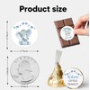 Blue Elephant Baby Shower Favors Stickers, 450PCS Boy Elephant Chocolate