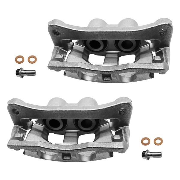 GAIASURGE Rear Disc Brake Caliper Assembly with Bracket Compatible with