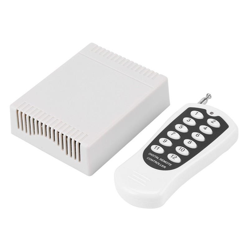 Professional DC 12V Relay 12 Channel Wireless RF Remote Control
