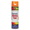 Aervoe 222 Fluorescent Survey Marking Paint, Aerosol 20 oz.(Orange)