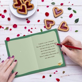 Nchigedy Funny Retirement Card for Him Her, Humorous Retiring Card for Men Women, Hilarious Leaving Cards for Coworker