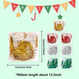 Sfcddtlg - Paquete de 8 carámbanos de Navidad - Espuela para árbol de Navidad - Coloridos flecos de hoja iridiscente de Navidad para árbol de Navidad, cumpleaños, boda, fiesta, decoraciones colgantes