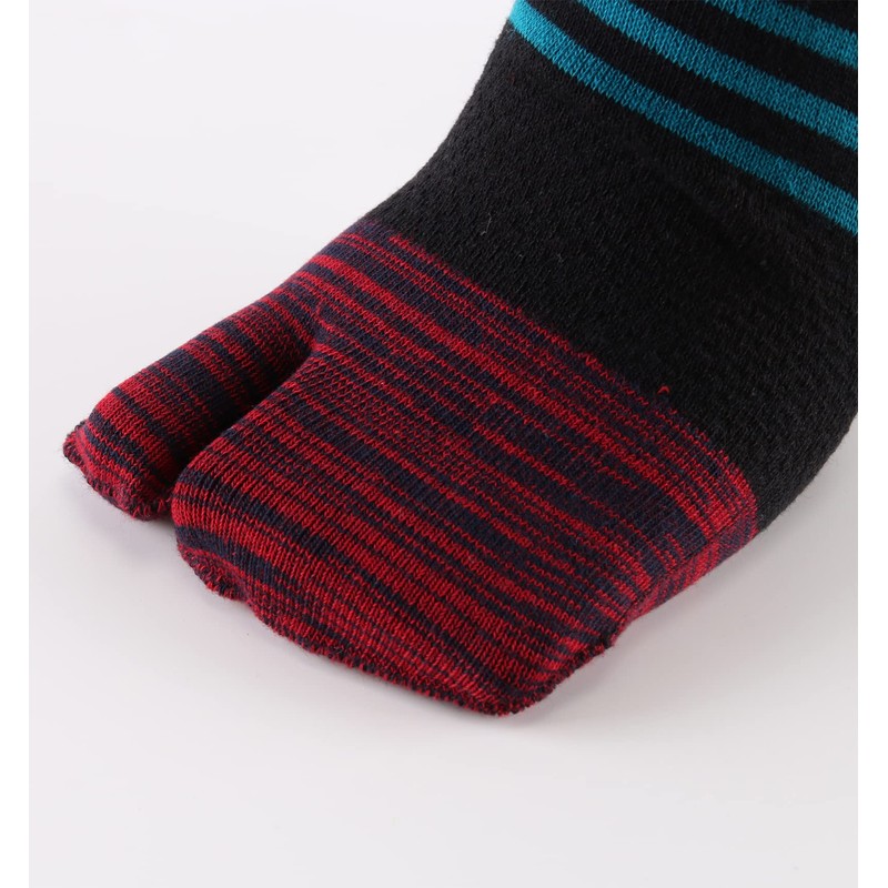 WIOIW Tabi Socks, 2 Toe Socks, Men's, Men's, Sweat Absorbent,