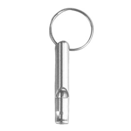 QUINTRA 5 Pieces Small Aluminium Whistle Wilderness Activities Fire Pipe Outdoor Training Practical Tools Emergency Set for Women (Silver, One Size)