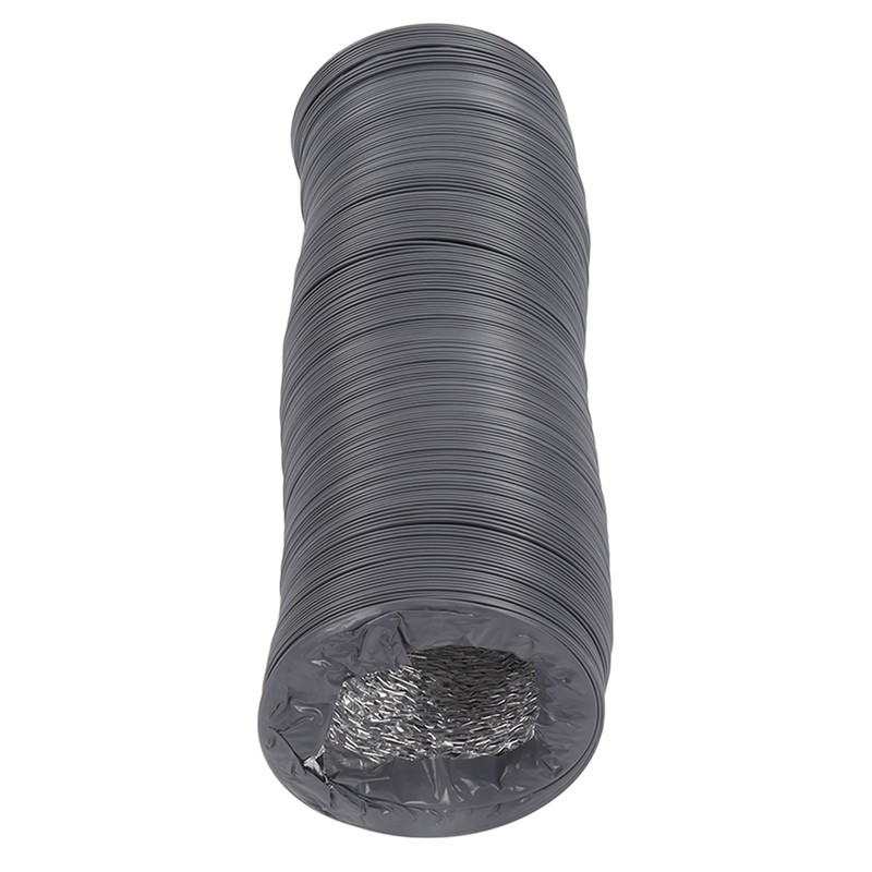 Flexible Aluminum Ducting Duct 1m Length with Clamp for Ventilation