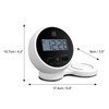 Soundfreaq Charge Rise QI Certified Wireless Charging Alarm Clock, Dual