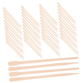 TOVINANNA 200pcs Wooden Wax Sticks for Hair Removal Waxing Applicators Safe and Durable Waxing Spatula for Smooth Skin for Men and Women