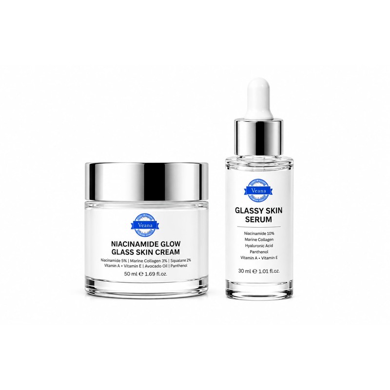 Veana Glass Skin Serum 30 ml - Niacinamide & Glow