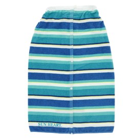 Marushin 0625012300 SUN HEART Wrap Towel, For Kids, Girls, Boys, Pool Towel, Swimming, Sea, UV Protection Treatment