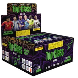 PANINI FIFA Top Class 2025 Trading Cards Box with 24 Sleeves