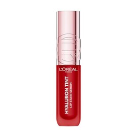 L'Oréal Paris Hyaluron Tint, Tinta en Sérum para Labios y Mejillas, Hidratación instantánea, Color Duradero y Sensación ligera, Multiusos, Tono 420 Le Rouge Paris