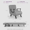 TYBOATLE Folding Chair Bed, Comfy Convertible Sleeper Sofa, 5 in
