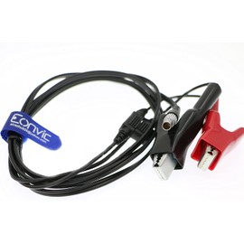 Eonvic TCRP1203 565854 Total Station 5 Pin 12V Alligator Clips Power Cable for TPS1200/1800/2003/ TS02/06/09 Total Station