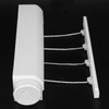 Ejoyous Clothes Line Extendable Wall, Clothes Airer Wall Mounted Telescopic