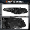 TODO Headlight Assembly Compatible with 2015 2016 2017 Sonata, Headlamp