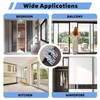 Closet Sliding Door Hardware Wardrobe Roller Kit for Top Hung