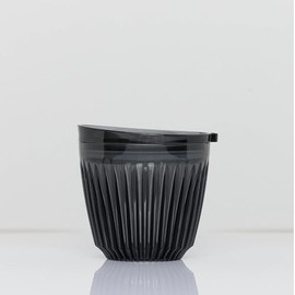 Huskee Renew Range Cup & Lid- Amber and Smoke - (6oz, 8oz, 12oz, 16oz) (Smoke, 6oz Cup & Lid)