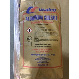 Aluminum Sulfate"Al2(SO4)3" Minimum 99% Pure! 50LB Bag!