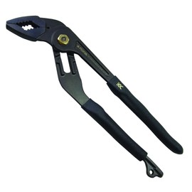 FUJIYA Tools, 130-200-BG, Lightweight Water Pump Pliers, -Black & Gold color-, 8 Inch