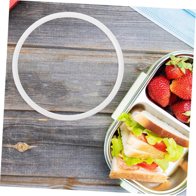 Bento Accessories Replacement Rubber Lid Seals Leakproof Design Silicone Food