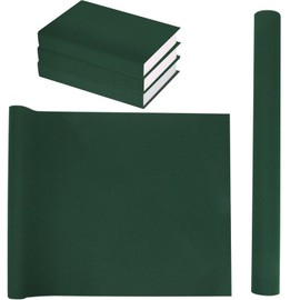 Book Cloth for Book Binding 57 x 16 Inch Dark Green Fabric Surface Paper Backed Book Cover