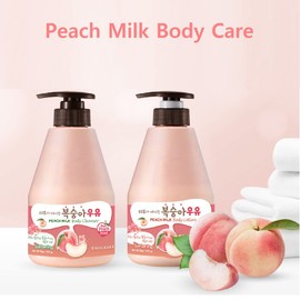 WELCOS KWAILNARA Peach Milk Body Lotion 560 g / 19.75 oz.