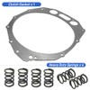 Clutch Kit & Friction Steel Plates Gasket Compatible with Suzuki