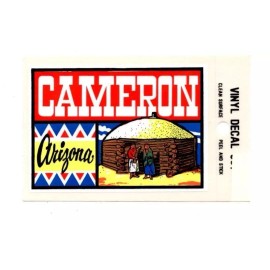 Lot of 12 Cameron, Arizona Luggage Decals Stickers - New - Free S&H