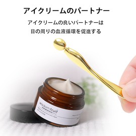 Round Eye Cream Massage Stick Eye Cream Applicator Eye Cream Applicator Eye Bear Puffy Eyes Wrinkle Resistant Fatigue Recovery Promotes Circulation Clean and Pleasant Small Lightweight Alloy Material
