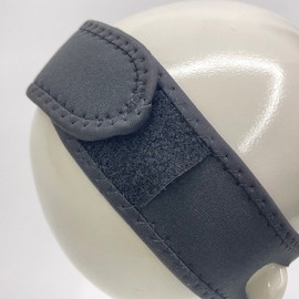 Anti-Snoring Chin Strap - Mouth Breathing Prevention Band - Black Mouth Breathing Prevention 3ea