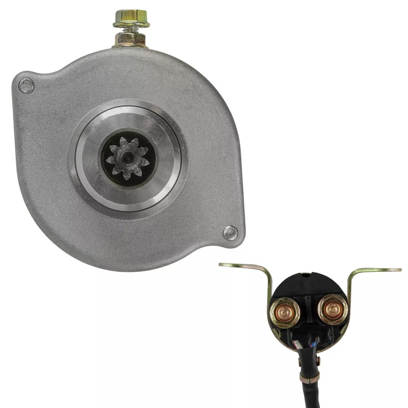 Caltric Starter W/ Relay Solenoid for Polaris Ranger Crew 800