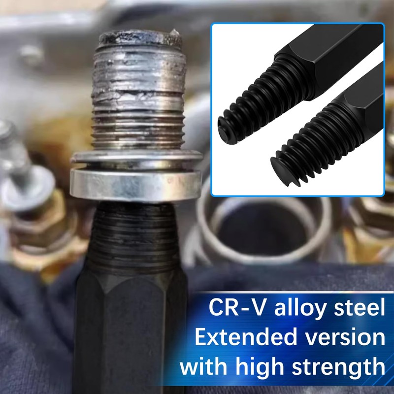 ZKTOOL Spark Plug Removal Tool, Broken Spark Plug Removal Tool,